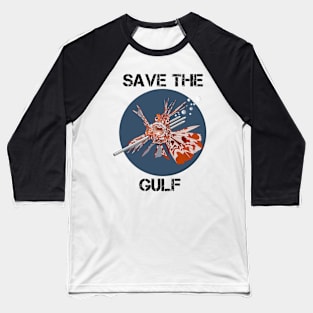 Invasion of the Lionfish Baseball T-Shirt